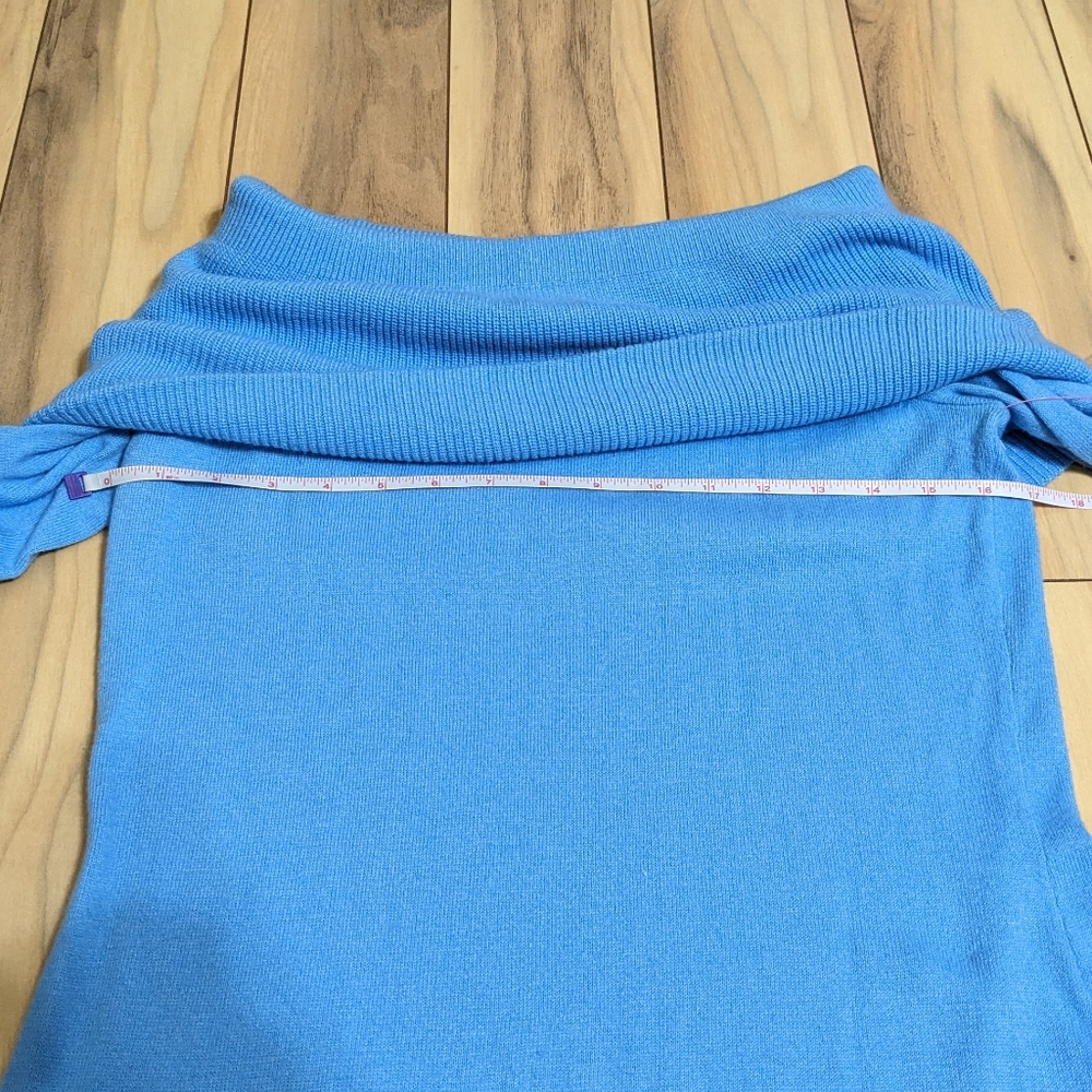 NWT! Lilly Pulitzer Christin Sweater Zanzibar Blue Size L $138 - Picture 6 of 12